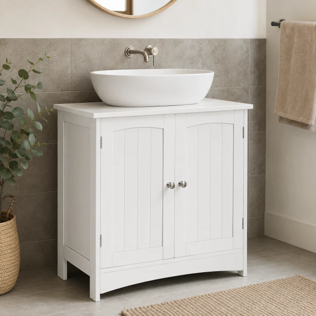 VASAGLE Mueble Bajo Lavabo para Baño