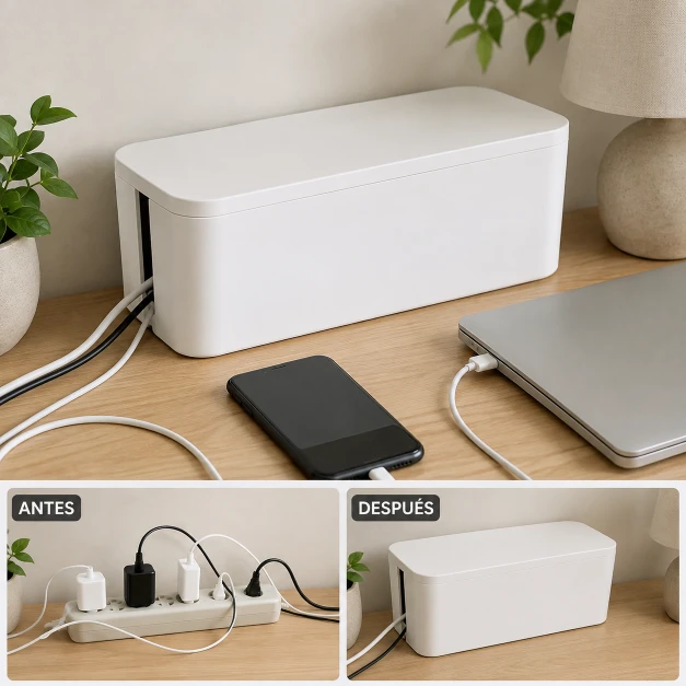 D-Line Caja Organizadora de Cables