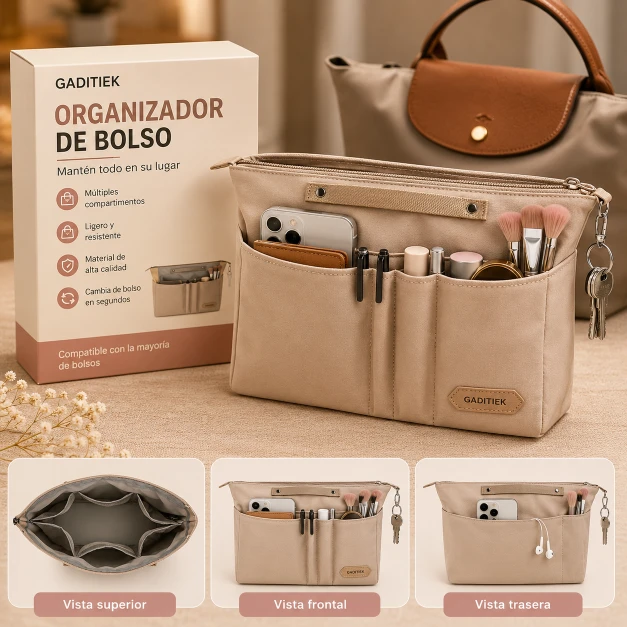 GADITIEK Organizador de Bolso