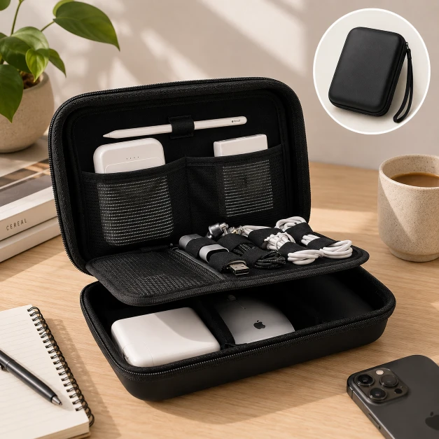 BAGSMART Organizador de Cables y Accesorios Electrónicos