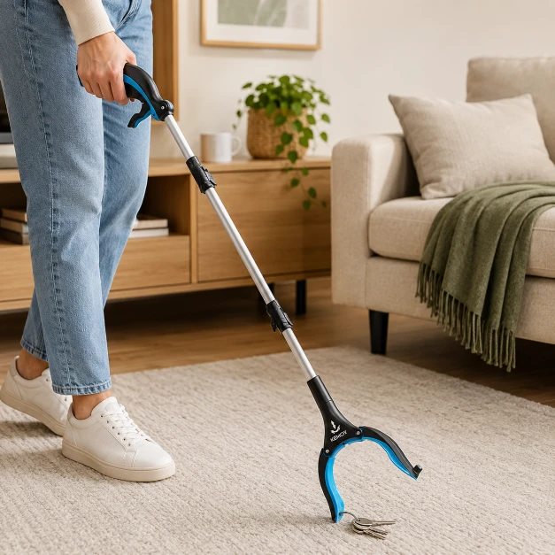 Pinza Recogedora de Objetos de Largo Alcance