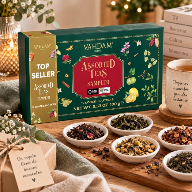 VAHDAM Signature Private Reserve – Set de 24 tés