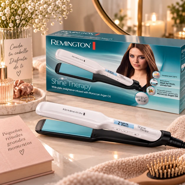 Remington Shine Therapy S8550 – Plancha de Pelo